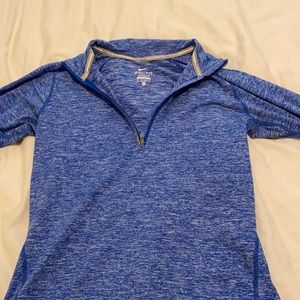 Nike dri-fit long sleeve half zip active jacket